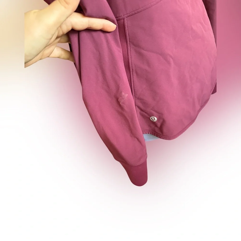 Lululemon State Seeker Jacket - Deep Ruby - Size 6 - Picture 3 of 10
